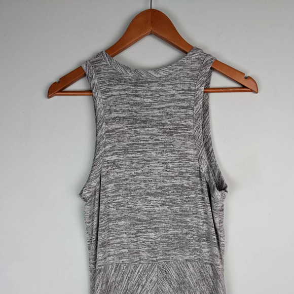 Lou & Grey Space Dye Maxi Dress Soft Knit Sleeveless Marled Summer  M - Picture 8 of 11